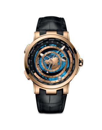 AAA Replica Ulysse Nardin Executive Moonstruck Worldtimer Rose Gold Mens Watch 1062-113/01