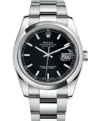 AAA Replica Rolex Datejust 36mm Stainless Steel Midsize Watch 116200-0059