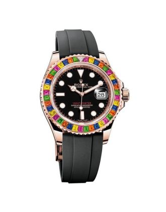 AAA Replica Rolex Oyster Perpetual Yacht-Master 40 Diamond Automatic Watch 116695 SATS