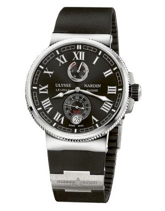 AAA Replica Ulysse Nardin Marine Chronometer Manufacture 43mm Mens Watch 1183-126-3/42