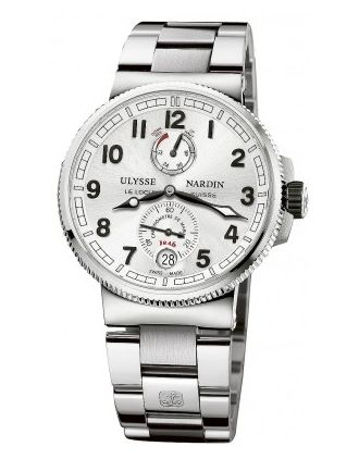 AAA Replica Ulysse Nardin Marine Chronometer Manufacture 43mm Mens Watch 1183-126-7m/61