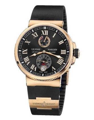 AAA Replica Ulysse Nardin Marine Chronometer Manufacture 43mm Mens Watch 1186-126-3/42