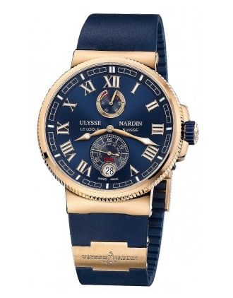 AAA Replica Ulysse Nardin Marine Chronometer Manufacture 43mm Mens Watch 1186-126-3/43