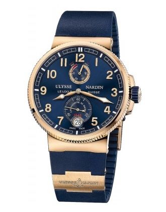 AAA Replica Ulysse Nardin Marine Chronometer Manufacture 43mm Mens Watch 1186-126-3/63