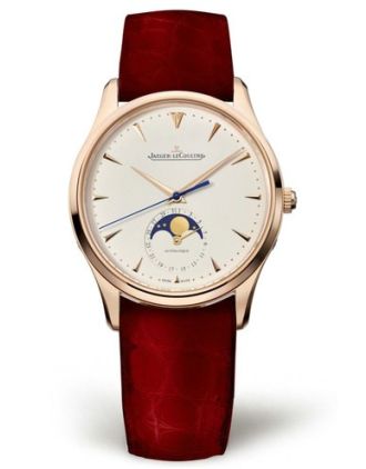 AAA Replica Jaeger-LeCoultre Master Ultra Thin Moon Pink Gold Watch 1252520