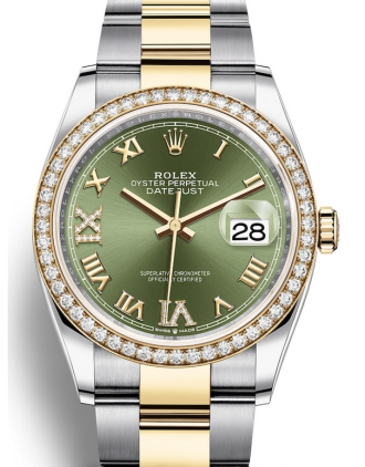 AAA Replica Rolex Datejust 36mm Automatic Mens Watch 126283rbr-0012