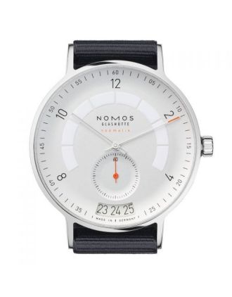 AAA Replica Nomos Glashutte Autobahn Neomatik 41 Date Silver Watch 1301