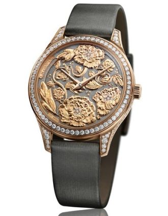 AAA Replica Chopard L.U.C XP Esprit de Fleurier Peony Ladies Watch 131944-5002