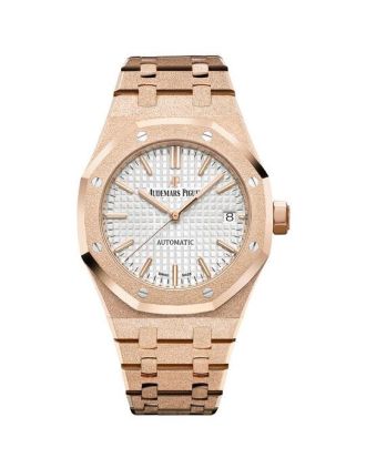 AAA Replica Audemars Piguet Royal Oak Frosted Gold Watch 15454OR.GG.1259OR.01