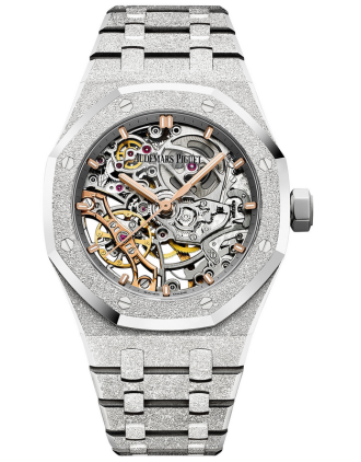 AAA Replica Audemars Piguet Royal Oak Double Balance Wheel Openworked Watch 15466BC.GG.1259BC.01