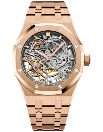 AAA Replica Audemars Piguet Royal Oak Double Balance Wheel Openworked Watch 15467OR.OO.1256OR.01