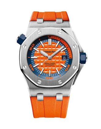 AAA Replica Audemars Piguet Royal Oak Offshore Diver Orange Watch 15710ST.OO.A070CA.01