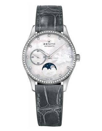 AAA Replica Zenith Class Elite Ultra Thin Moonphase Ladies Watch 16.2310.692/81.c706