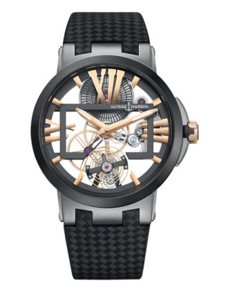 AAA Replica Ulysse Nardin Executive Skeleton Tourbillon Mens Watch 1713-139/02-BQ