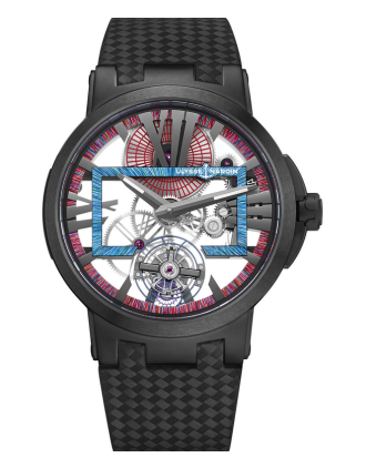 AAA Replica Ulysse Nardin Executive Skeleton Tourbillon Hyperspace Watch 1713-139LE/HYPERSPACE.2