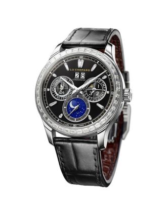 AAA Replica Chopard L.U.C Lunar One Black Tie Watch 171927-9002