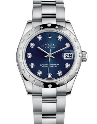 AAA Replica Rolex Datejust 31mm Stainless Steel Ladies Watch 178344-0029