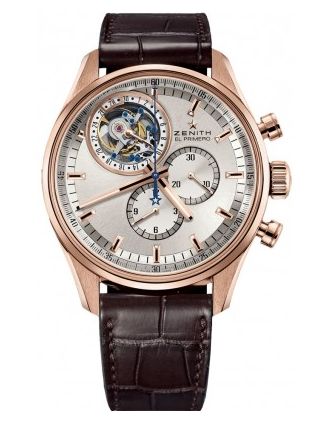 AAA Replica Zenith El Primero Tourbillon Chronograph Mens Watch 18.2050.4035/01.c713