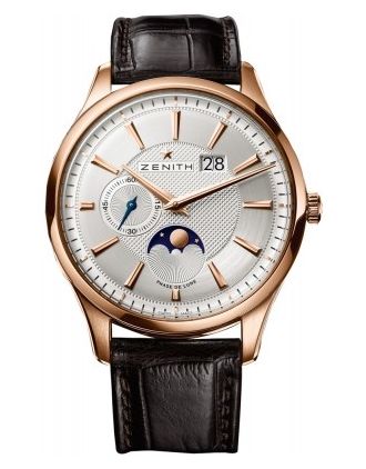 AAA Replica Zenith Elite Captain Moonphase Mens Watch 18.2140.691/02.c498