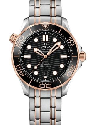 AAA Replica Omega Seamaster Diver 300m Co-Axial Master Chronometer 42mm Mens Watch 210.20.42.20.01.001