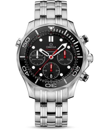 AAA Replica Omega Seamaster 300m Diver Co-Axial Chronograph 42mm Mens Watch 212.30.42.50.01.001