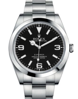 AAA Replica Rolex Explorer 39mm Mens Watch 214270-0003