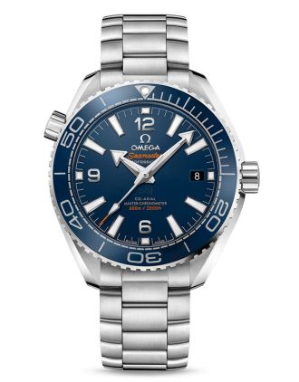 AAA Replica Omega Seamaster Planet Ocean 600M 39.5 Master Chronometer Blue Dial Watch 215.30.40.20.03.001