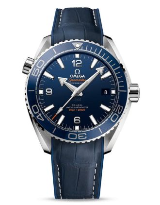 AAA Replica Omega Seamaster Planet Ocean 600M 43.5 Master Chronometer Blue Dial Watch 215.33.44.21.03.001