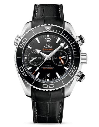 AAA Replica Omega Seamaster Planet Ocean 600M Chronometer Chronograph Black Watch 215.33.46.51.01.001