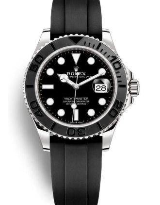 AAA Replica Rolex Yacht-Master 42 White Gold Watch 226659-0002