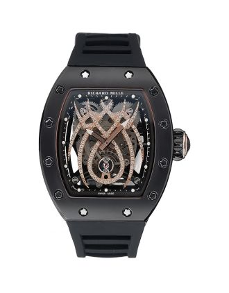 Richard Mille Turbillion Spider RM 19-01 Black Case Black Rubber Bracelet 1454257
