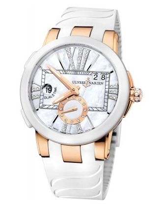 AAA Replica Ulysse Nardin Executive Dual Time Lady Ladies Watch 246-10-3/391