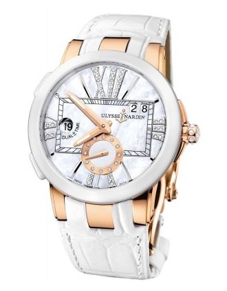 AAA Replica Ulysse Nardin Executive Dual Time Lady Ladies Watch 246-10/391