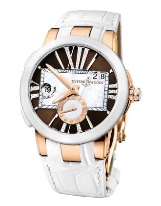 AAA Replica Ulysse Nardin Executive Dual Time Lady Ladies Watch 246-10/30-05