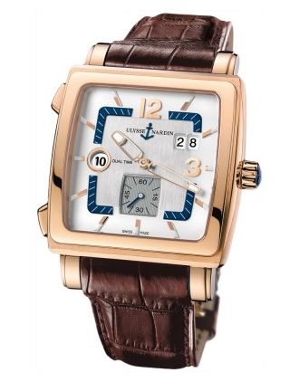AAA Replica Ulysse Nardin Quadrato Dual Time Mens Watch 246-92/600