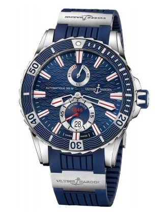 AAA Replica Ulysse Nardin Maxi Marine Diver 44mm Mens Watch 263-10-3/93