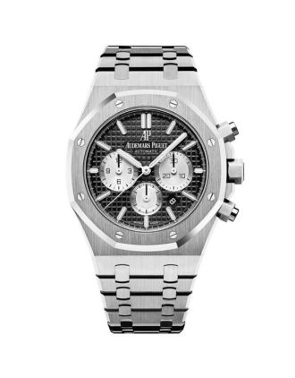 AAA Replica Audemars Piguet Royal Oak Chronograph Black Dail Watch 26331ST.OO.1220ST.02