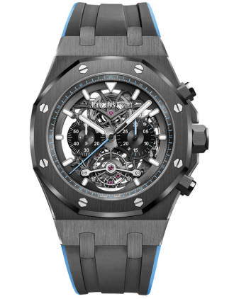 AAA Replica Audemars Piguet Royal Oak Tourbillon Openworked Watch 26343CE.OO.D002CA.02