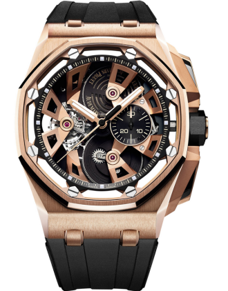 AAA Replica Audemars Piguet Royal Oak Offshore Tourbillon Chronograph Watch 26421OR.OO.A002CA.01