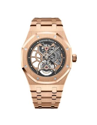 AAA Replica Audemars Piguet Royal Oak Tourbillon Extra-Thin Openworked Watch 26518OR.OO.1220OR.01