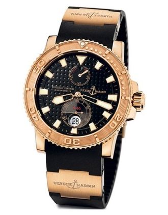 AAA Replica Ulysse Nardin Maxi Marine Diver Chronometer Mens Watch 266-33-3a/92