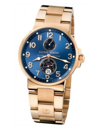 AAA Replica Ulysse Nardin Maxi Marine Chronometer Mens Watch 266-66-8/623