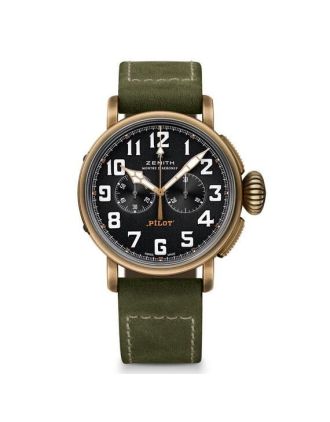 AAA Replica Zenith Pilot Heritage Extra Special Chronograph Watch 29.2430.4069/21.C800