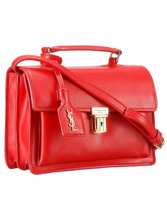 Saint Laurent High School Medium Bag Red