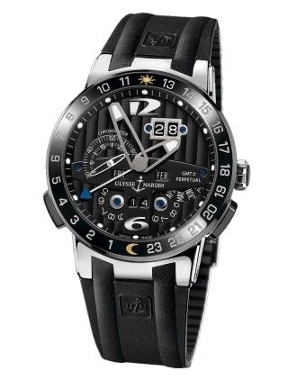 AAA Replica Ulysse Nardin El Toro GMT Perpetual Calendar Mens Watch 320-00-3