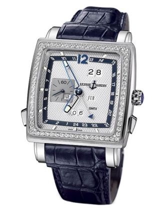 AAA Replica Ulysse Nardin Quadrato Dual Time Perpetual Mens Watch 320-90b/61