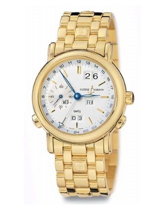 AAA Replica Ulysse Nardin GMT Perpetual 38.5mm Mens Watch 321-22-8