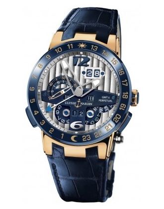 AAA Replica Ulysse Nardin El Toro GMT Perpetual Calendar Mens Watch 326-00