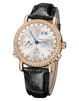AAA Replica Ulysse Nardin GMT Perpetual 38.5mm Mens Watch 326-28