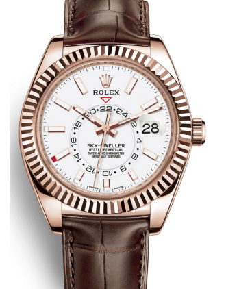 AAA Replica Rolex Sky-Dweller GMT 42mm Mens Watch 326135-0006